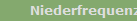 Niederfrequenz